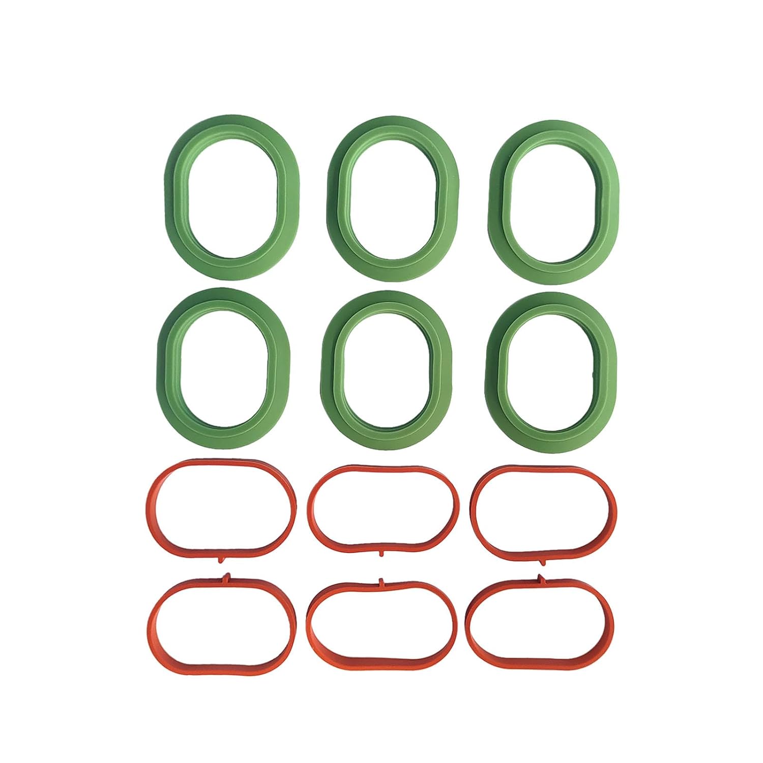 Engine Intake Manifold Gasket Set Fits for Mercedes-Benz E350 3.5L V6 2012-2018, Replaces 2761410180, 2761410080