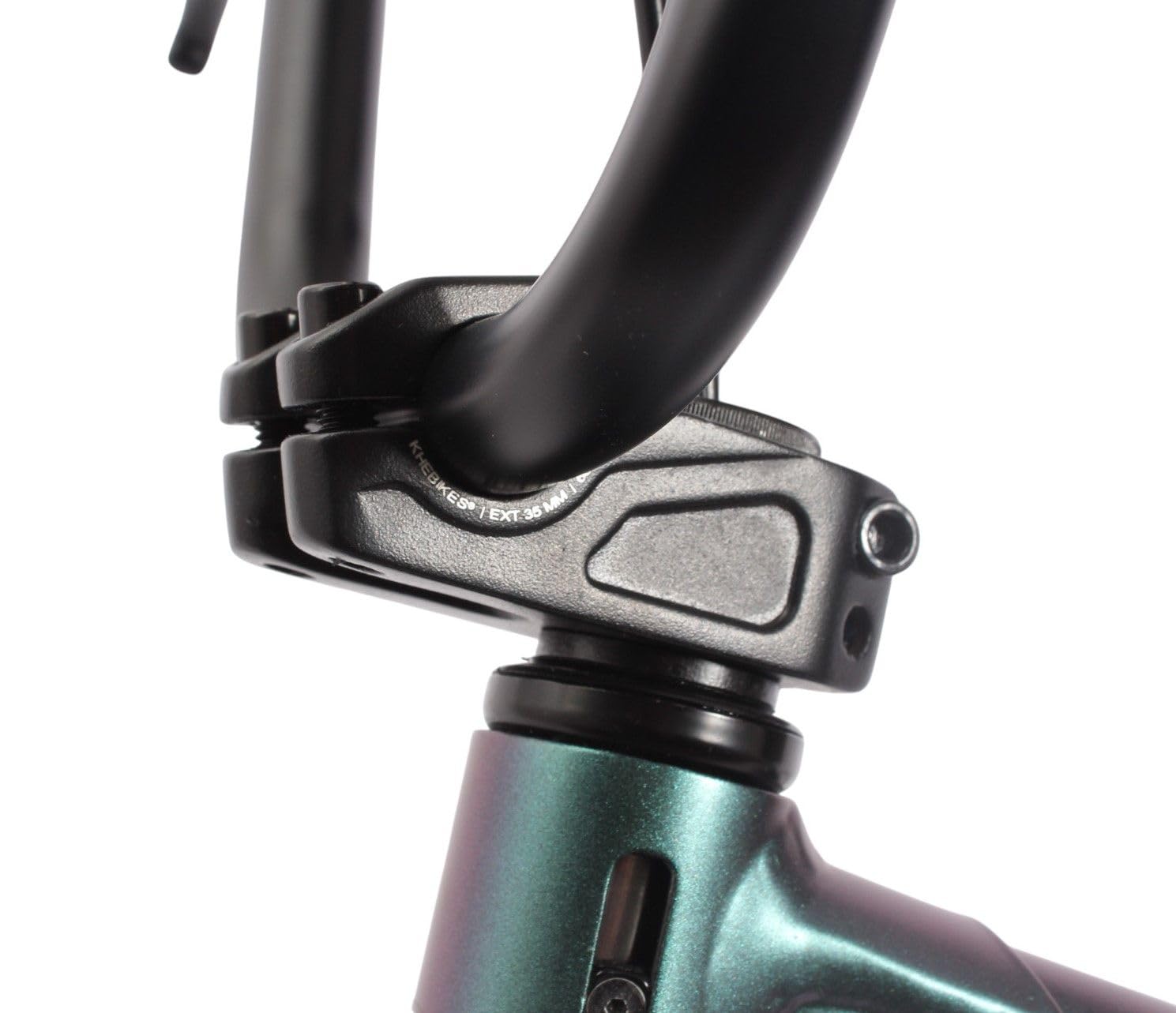 KHE Blaze Vélo BMX 2025 18" - Cadre en aluminium - Poids léger de 9,3 kg - Peinture à tongs - Rotor Affix - Freins en U - BMX freestyle pour enfants et adolescents (125 à 145 cm)