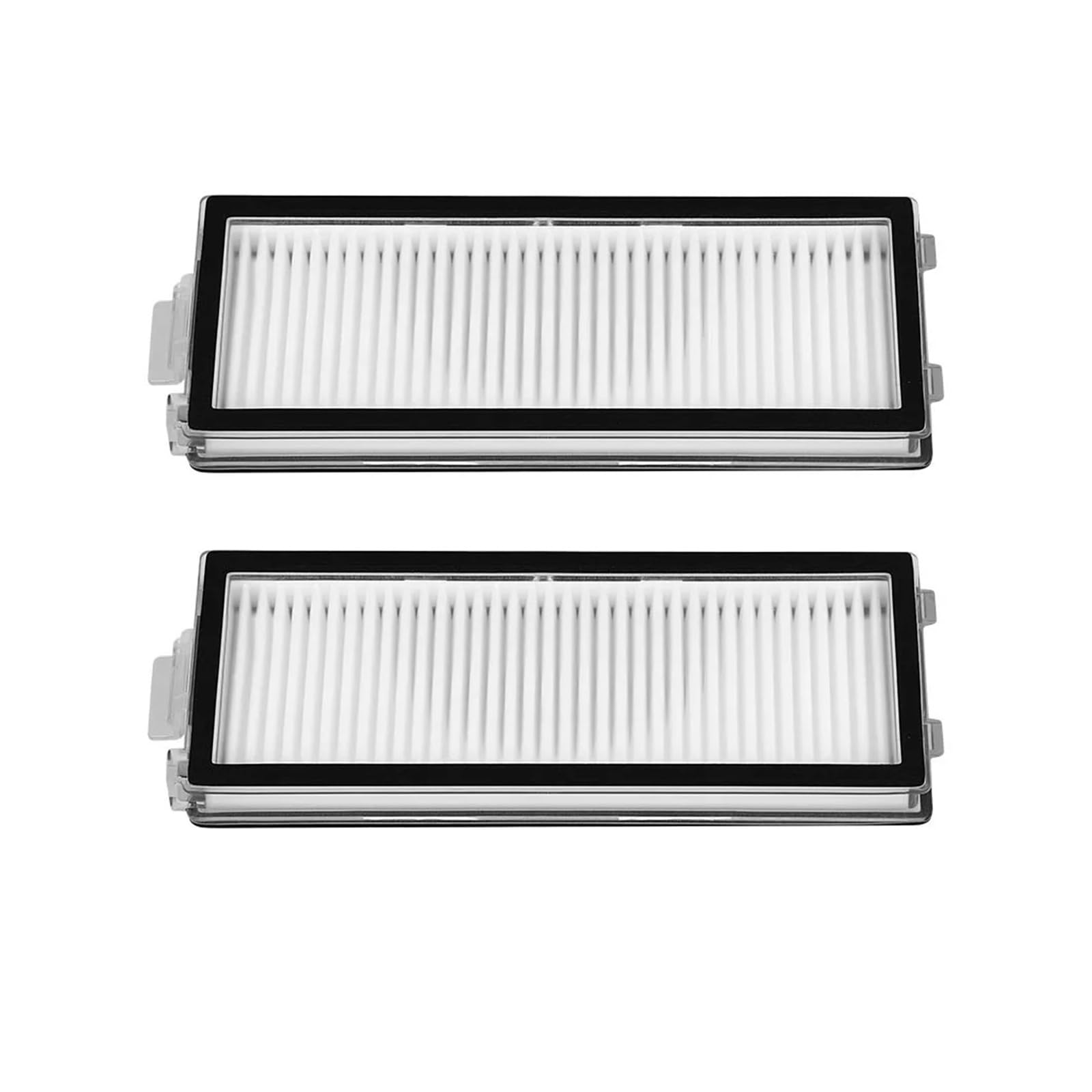 Eezii 2Pcs Filter Replacement，Compatible For Roborock，P10s Pro/V20/Qrevo Master/Qrevo Slim Robot Vacuum Cleaner Filter Accessories