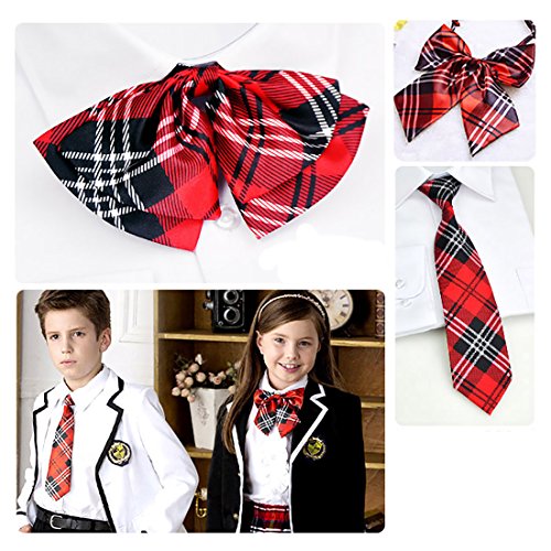 URSFUR Children Janpan Cosplay Uniform Bow Tie Kids Pre Tied Necktie3