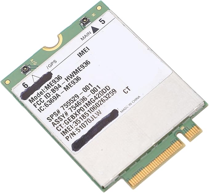 Tarjetas de red internas para computadora, tarjeta de red 4G LTE, módulo NGFF M.2 con velocidad de descarga de 100 Mbps para PC, ultrabook, laptop y tablet miniatura 9