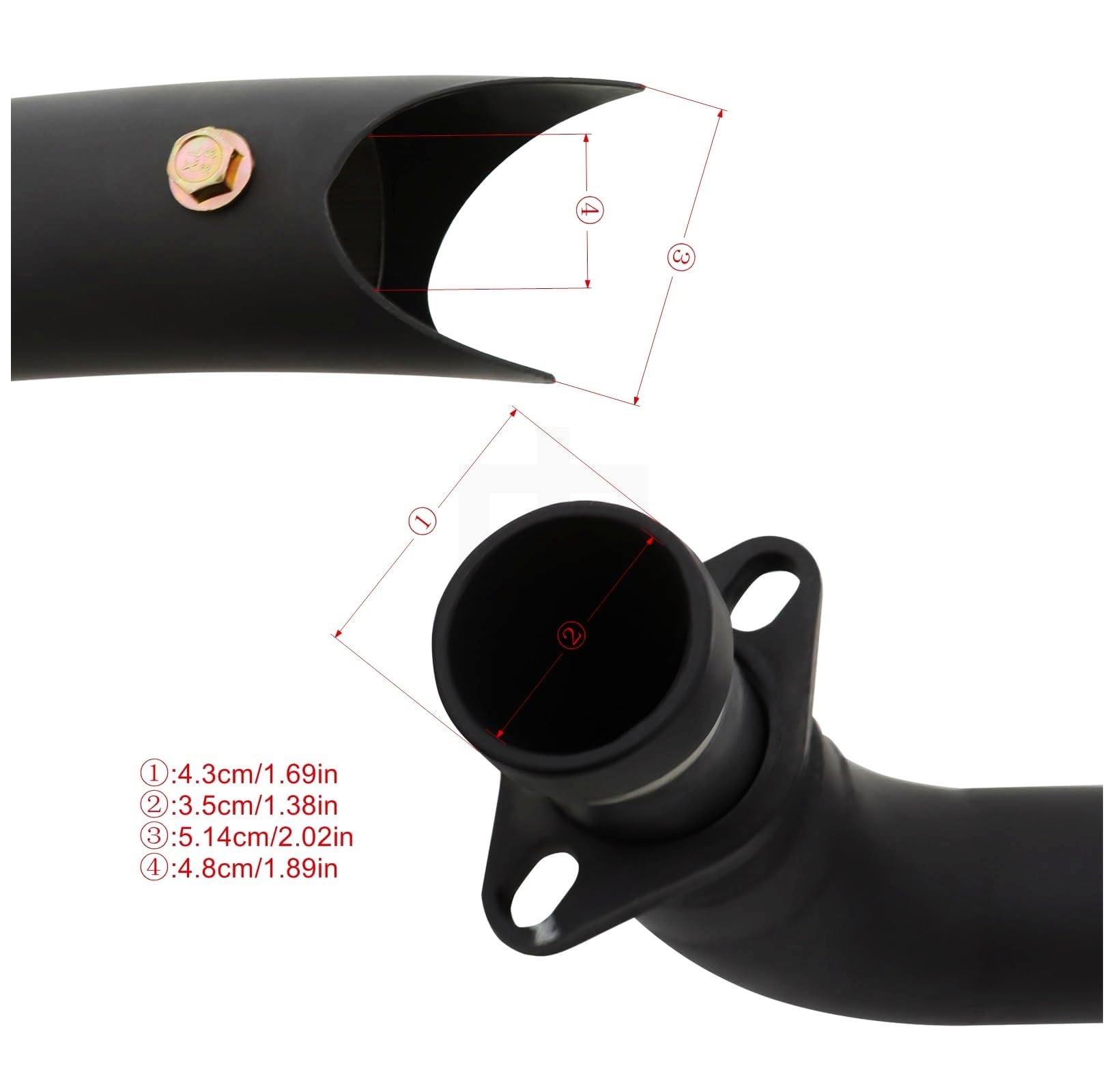 Tuyau d'échappement moto avec silencieux baffles Pour Vulcan 900 S Toutes années Silencieux Moto