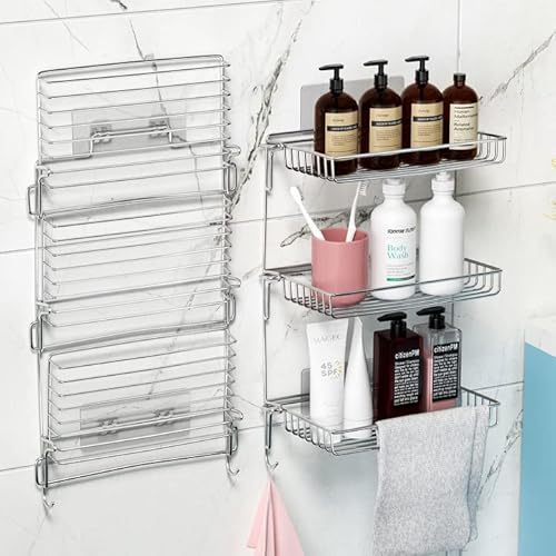 Uootach Mensola doccia, piatto doccia in acciaio