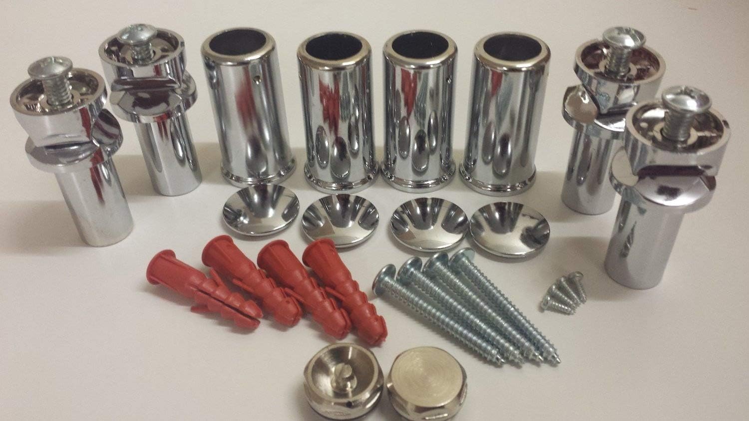 Brackets for Heated Towel Rail Radiators Set of Universal Fit Flat Or ...