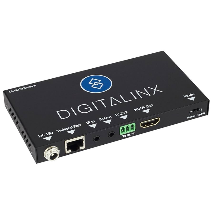新品　HDMI 4K HDR DGKat2.0 ツイストペア受信器 Amazon.com: DigitaLinx DL-HD70 | HDMI Over Twisted Pair Set
