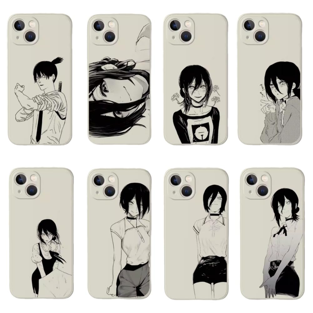 Amazon.co.jp: BOKNI チェンソーマン スマホケース iPhone15 ケース