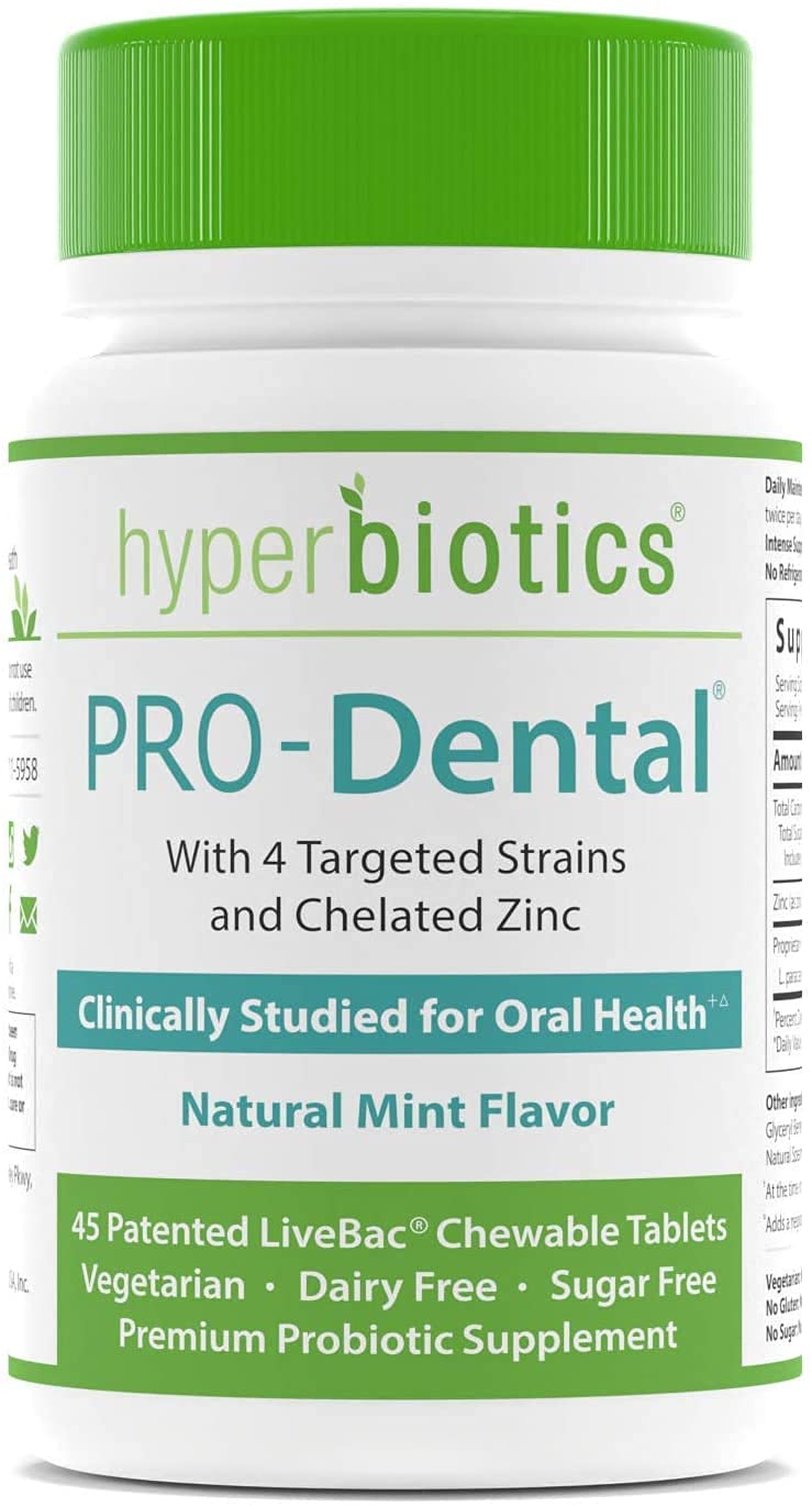 Hyperbiotics ProDental Probiotic Oral Probiotics For Women, Men
