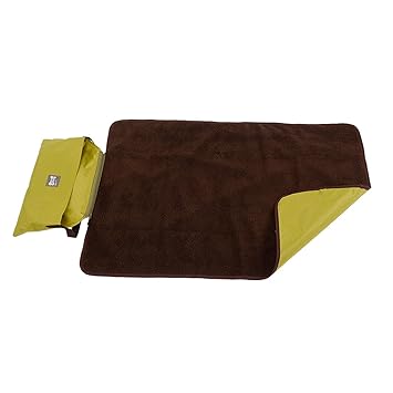 Indy Mall Pet Mat Blanket Dog Cat Portable Tour Camping Sleeping Bed Washable Kennel Green