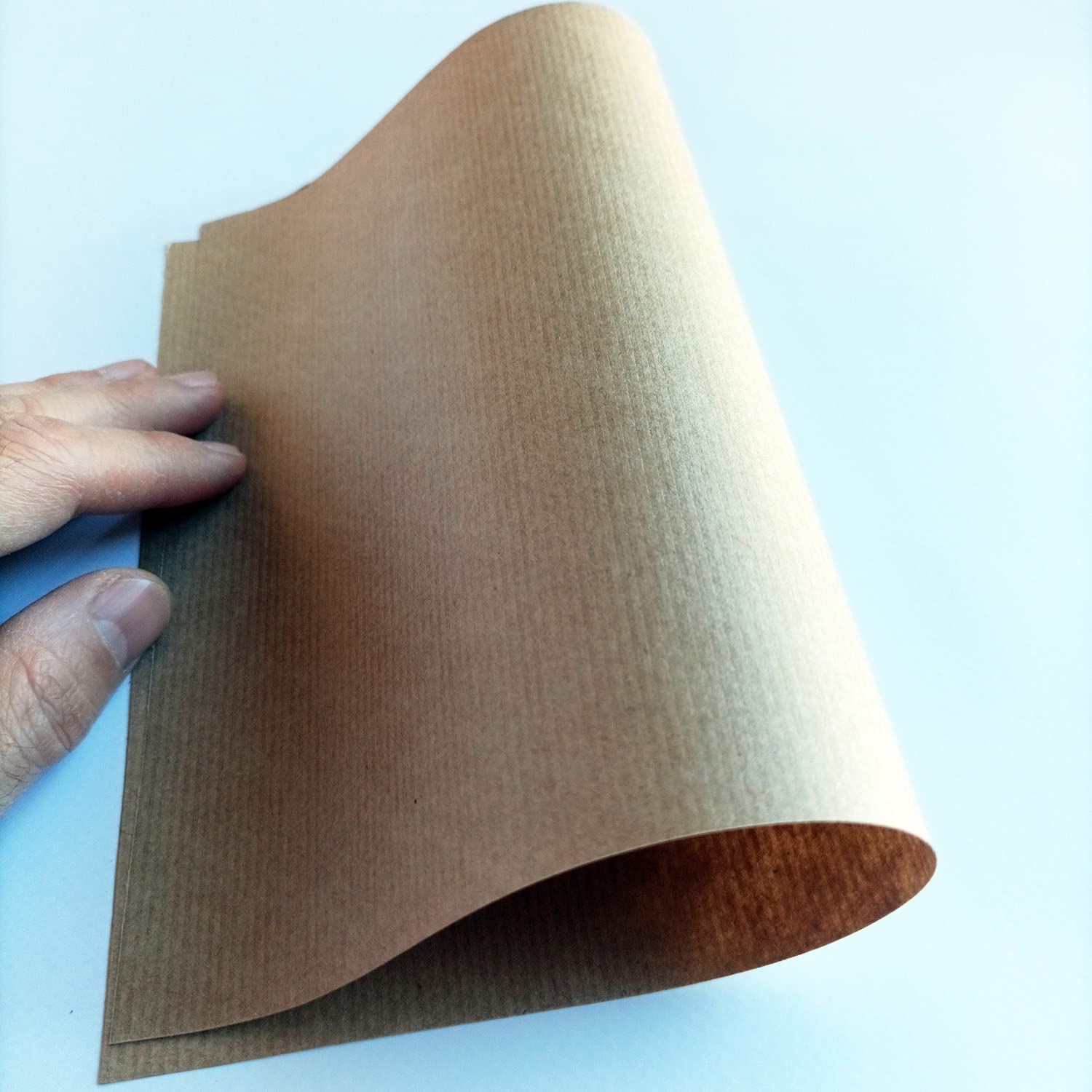 100 Feuilles Papier Kraft Din A4 100g/m² - Papier Imprimable Craft Brun Pour Scrapbooking Et Emballage