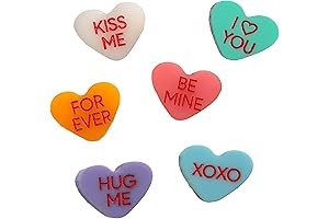 Valentines Day Candy Heart Earrings I Love You Valentine Jewelry Gift Idea