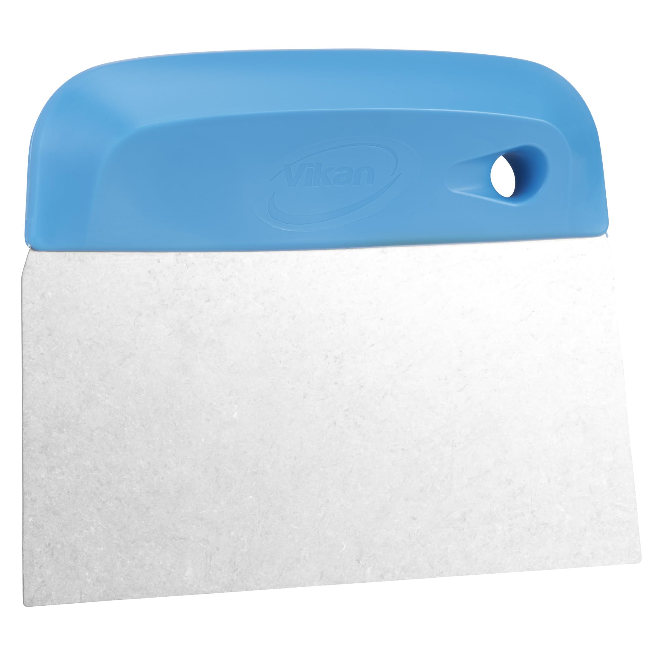 Vikan Dough Cutter/Scraper, Stainless Steel Blade, Flexible, 146 mm (Blue)
