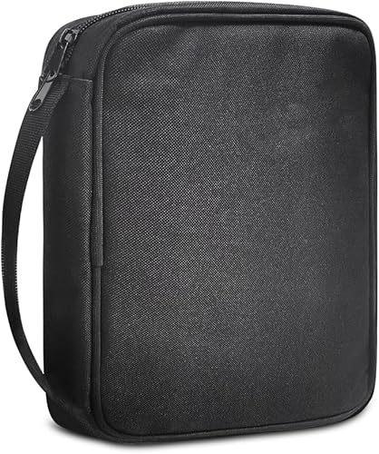 Miniatura 5 de Psesaysky Fundas para la Biblia con diseño de mariposa y rosas para mujer, bolsa organizadora de Biblia duradera con asa, funda portátil para la