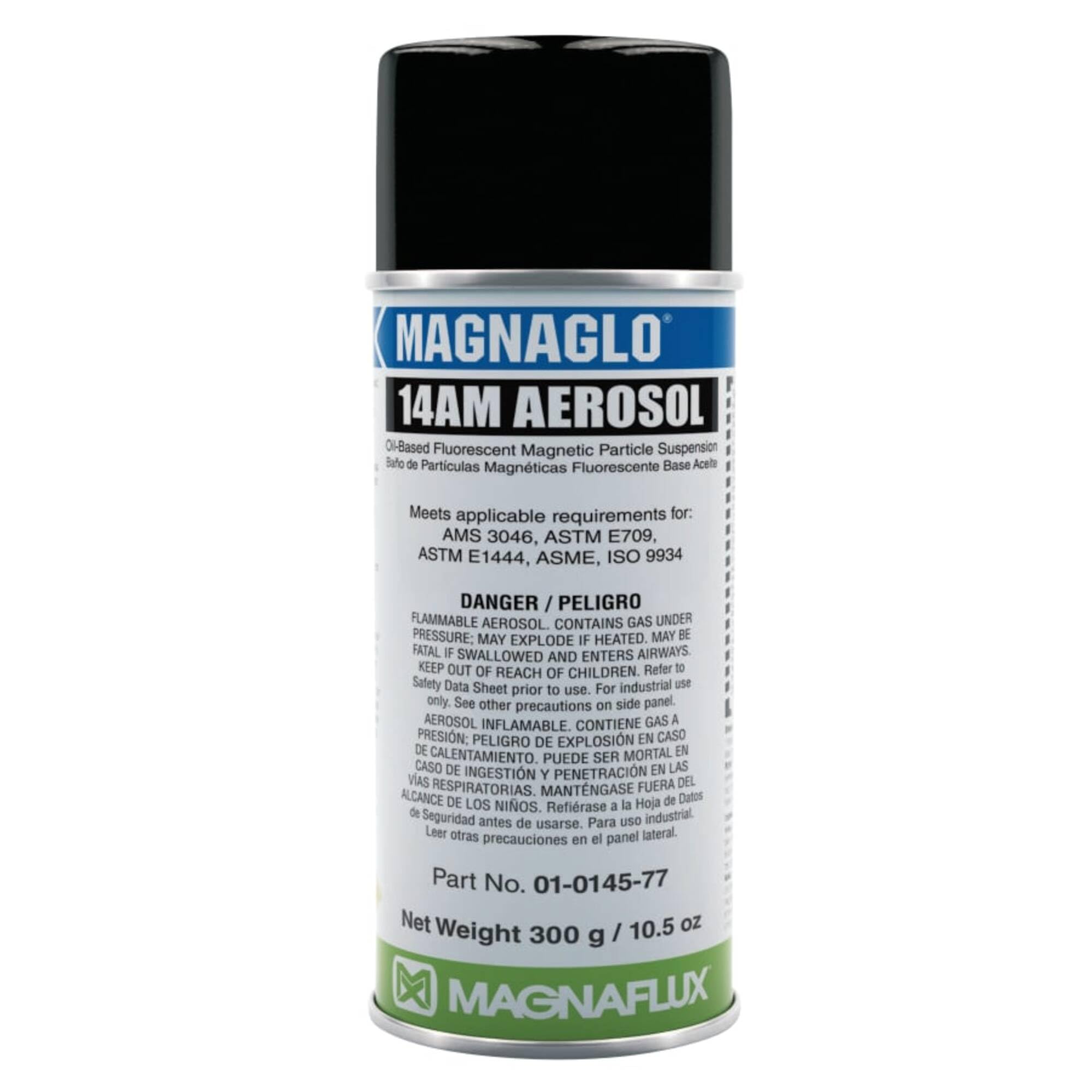 Magnaflux 01-0145-78 Magnaglo 14AM Prepared Oil Bath, 16 oz. Aerosol, Brown (Pack of 12)