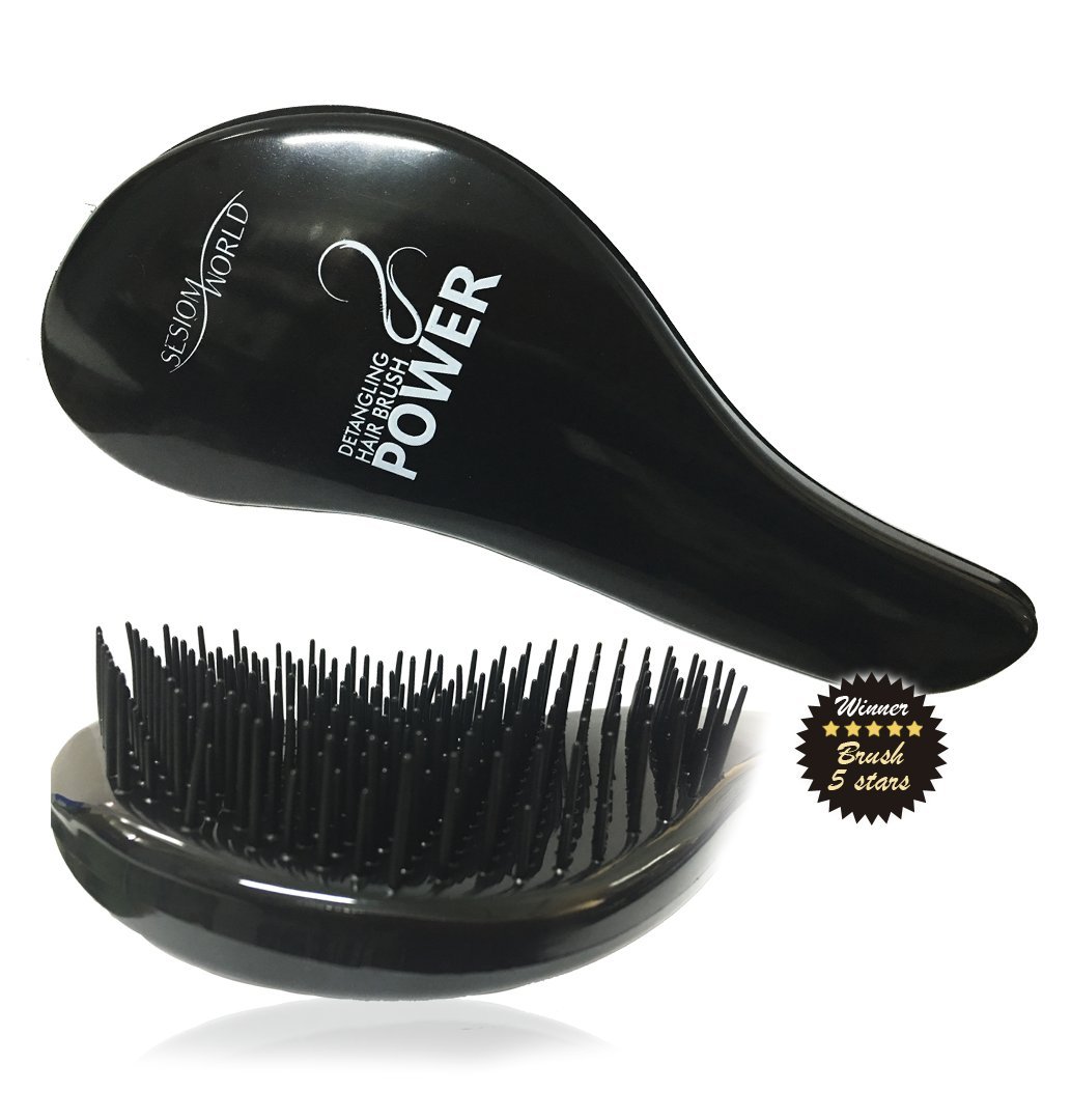 sesioMWorldAnti-Tiron Detangling Brush Power Tam. Large 1 Unit 90 g