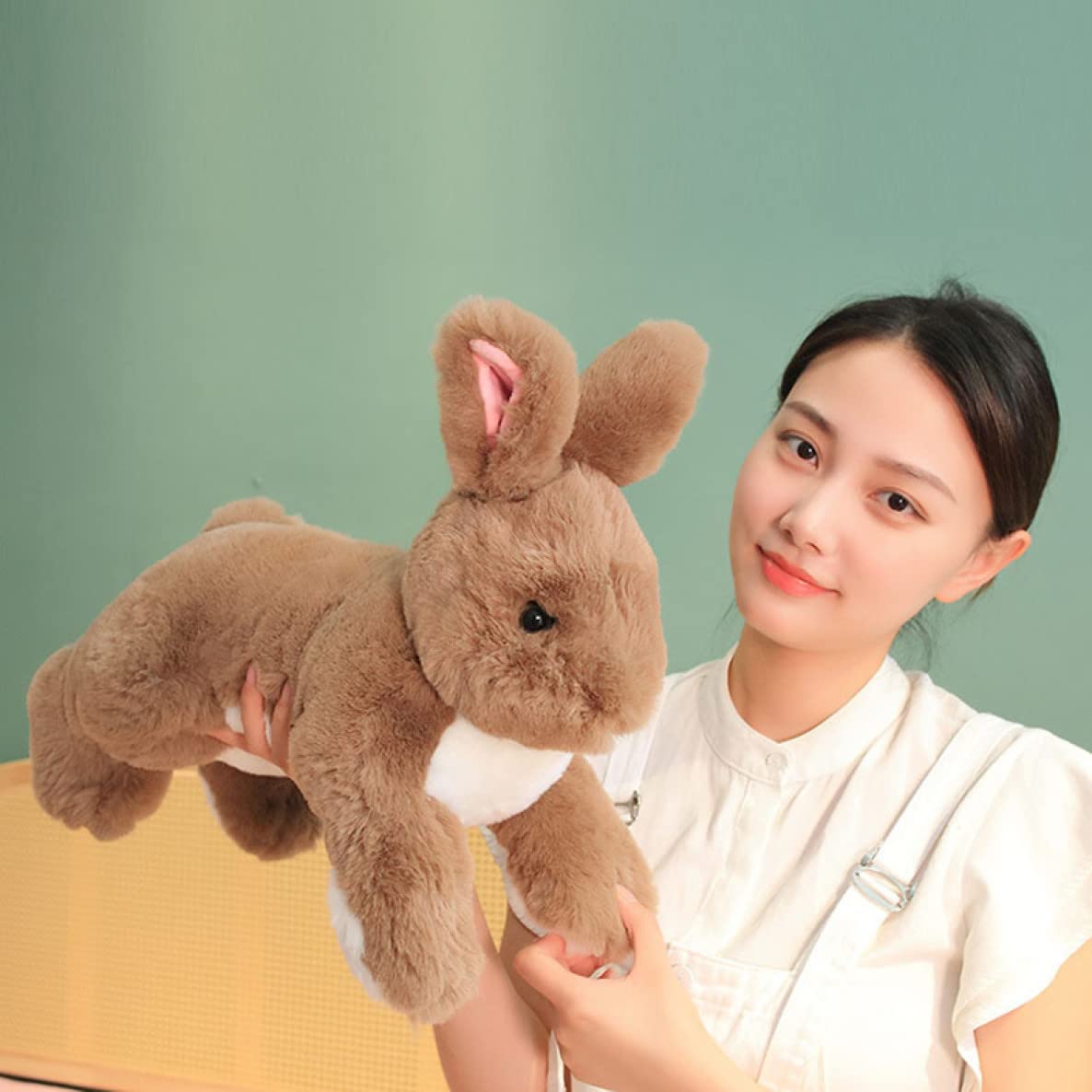 Amazon｜[LSDZW] 抱き枕 ウサギ 36cm ぬいぐるみ ふわふわ 兎 生々しい