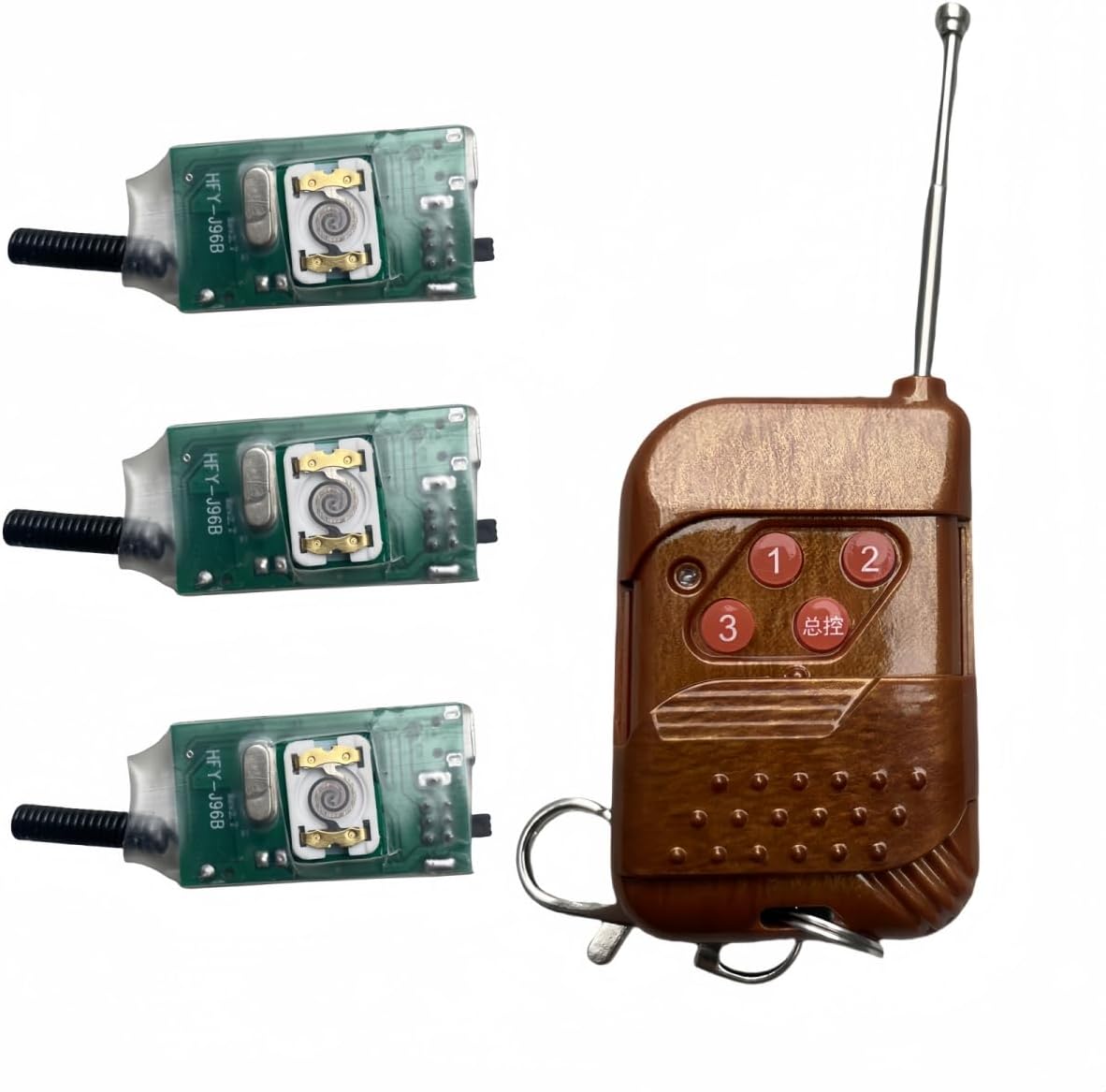 gender reveal Giant balloon exploder，Remote Controlled Bursting Balls,Ground wireless blaster，Exploding remote control, balloon controller. (1 control 6