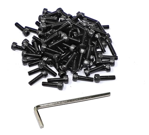 Miniatura 570 de iexcell 720 piezas de acero de aleación M4 x 6/8/10/12/16/20/25/30/35/40/45/50 de grado 12.9, tornillos de cabeza hexagonal, tornillos, arandelas