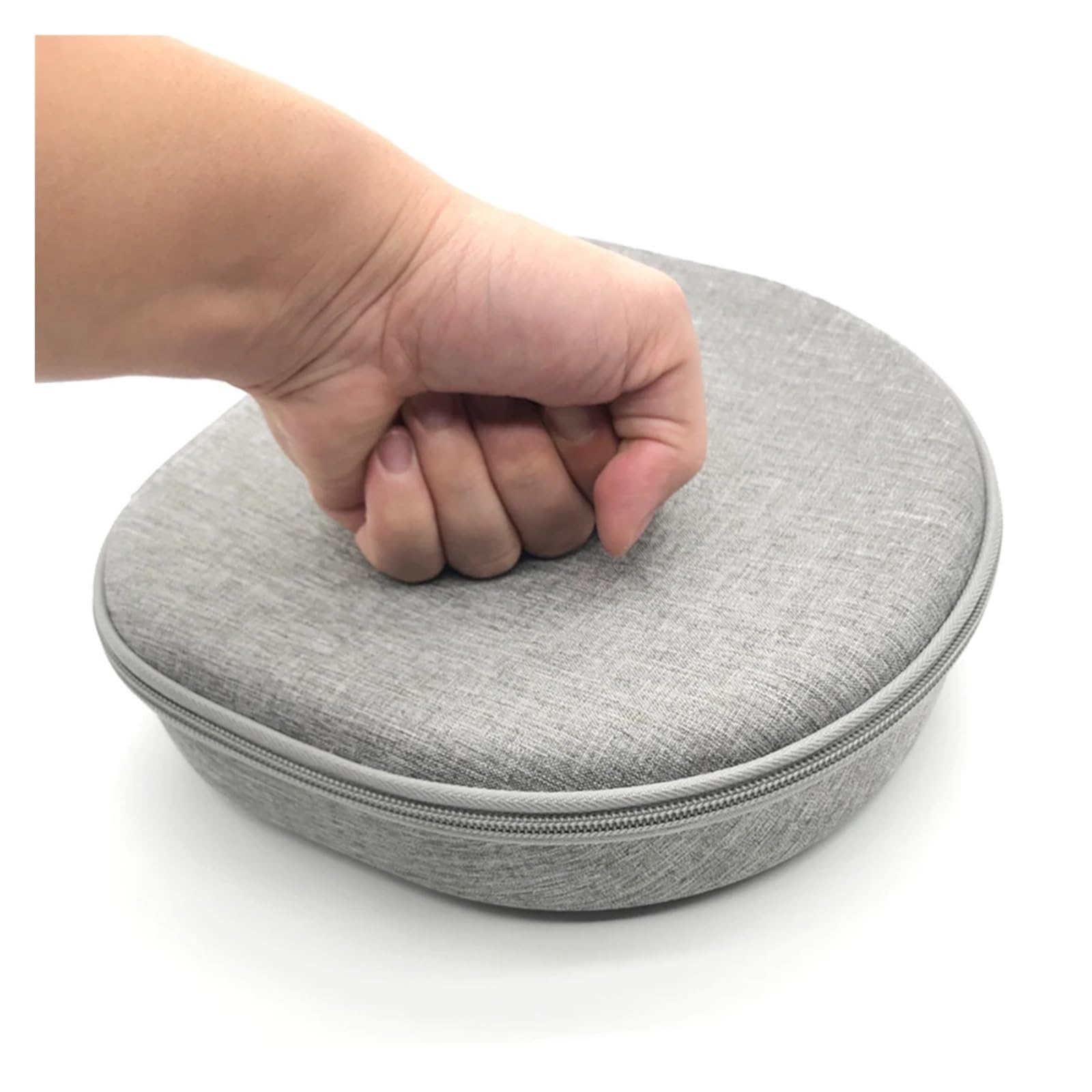 Custodia Rigida Portatile in Eva for Custodia da Viaggio for Auricolari(Gray)