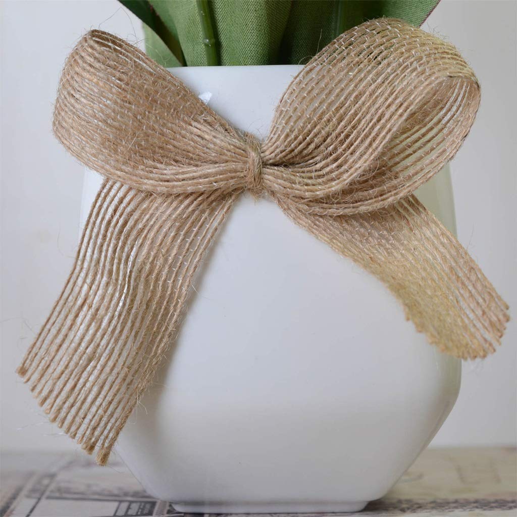 Ramo de flores artificiales con florero pequeño, variedad de flores de seda falsa decoración para mesa, fiesta en casa, oficina, arreglo de boda en jarrón