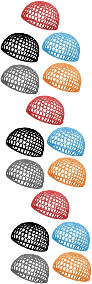 Handmade Mesh Hair Nets Hair Bands Hat Sleeping Hair Cap Short Net Cap Hairband Sleeping Hair Bun Mesh