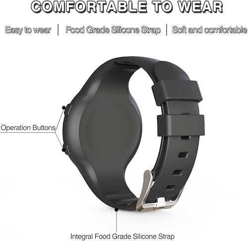 Miniatura 6 de Reloj de seguimiento de actividad física sin Bluetooth, reloj podómetro digital, con conteo de pasos, distancia, calorías, cronómetro, despertador,