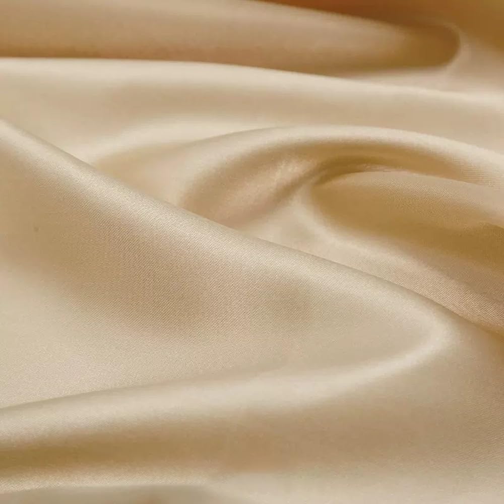 2 metri x 150 cm di tessuto in raso, tessuto in raso al metro per cucito, tessuto in raso decorativo tinta unita per abbigliamento, cucito per moda, abbigliamento, regalo, artigianato