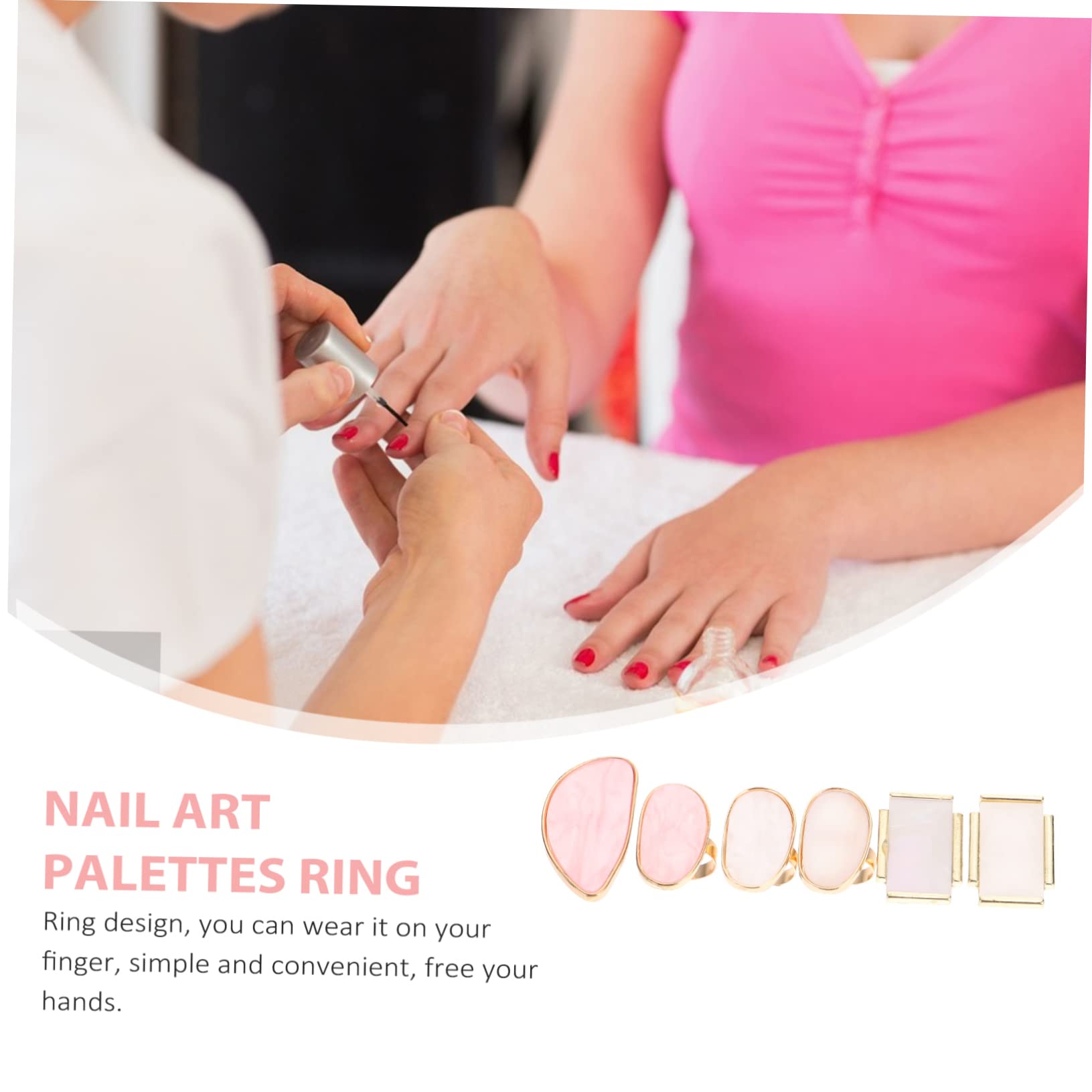 Angoily 24pièces Palette De Mélange De Couleurs Pour Nail Art Résine De Plateaux Manucure Professionnels Pour Mélange De Vernis à Et Pigments