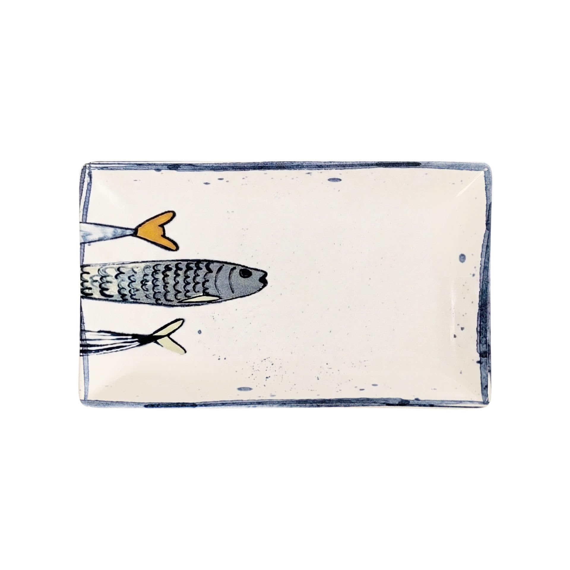 La Mediterránea Piatto di presentazione 25 x 15 cm Peixe 2.0 6 pezzi
