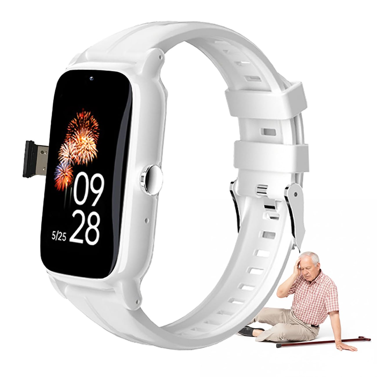 Reloj localizador personas mayores con GPS de alta precisión y alerta SOS automática