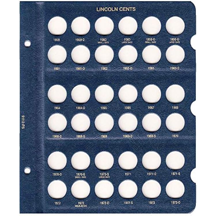 Whitman US Lincoln Cent Coin Album 1909-1995 #9112