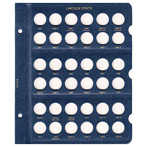 Whitman Us Lincoln Cent Coin Album 1909-1995 #9112 #TOP5
