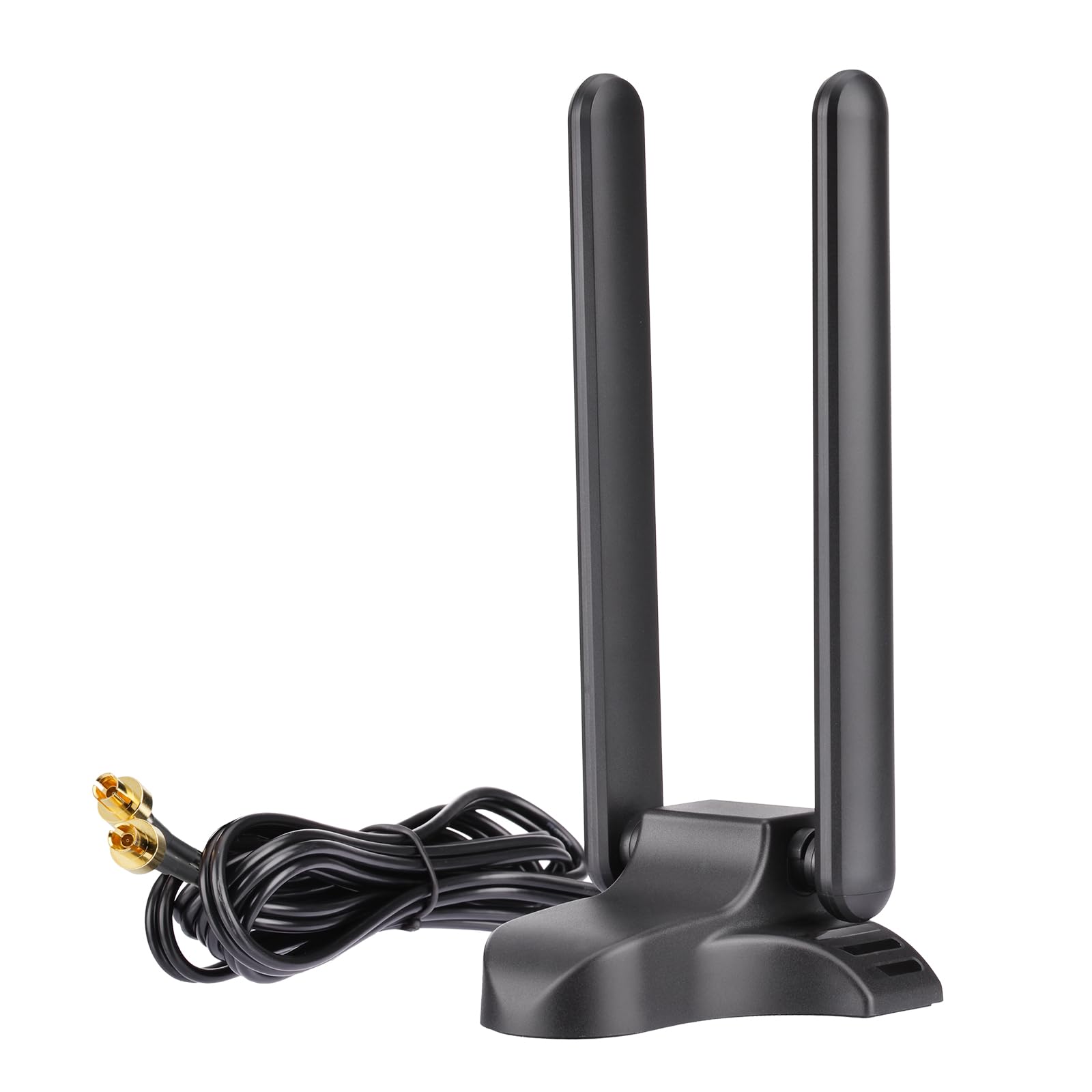 Bingfu Antenne Wi-Fi 7 6E tri-bande 2,4 GHz 5 GHz 6 GHz avec connecteur enfichable compatible avec une partie de la carte mère ASUS ProArt ROG Strix TUF Maximus Prime ROG Crosshair Gaming