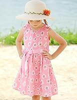 Vista 195 de Vestido de verano para niña, de algodón, con diseño floral
