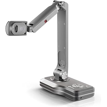 JOYUSING V508 VGA/HDMI/USB 8MP Document Camera and Visualizer School A3 Format Auto Focus for Live Projection Demo OBS Compatible with Mac Windows Can Be Used With or Without Computer