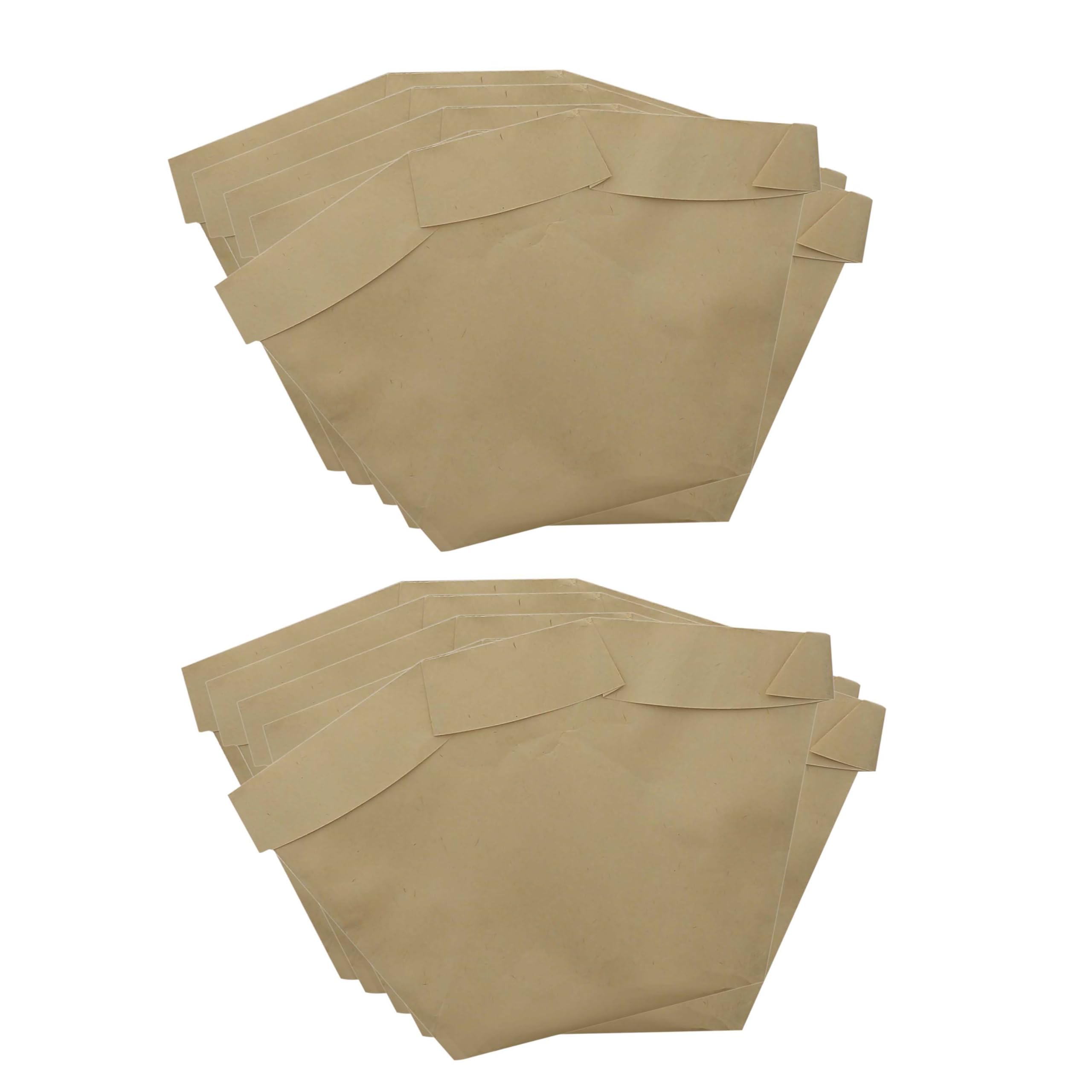 Masterpart Vacuum Filter Paper Dustbags Pack Of 10 Compatible With Pacvac Velo Backpac Vacuum Cleaners