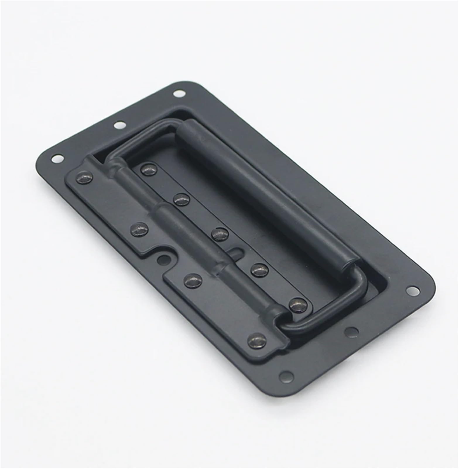 Poignée industrielle noire LS504-3 pour armoire électrique en acier