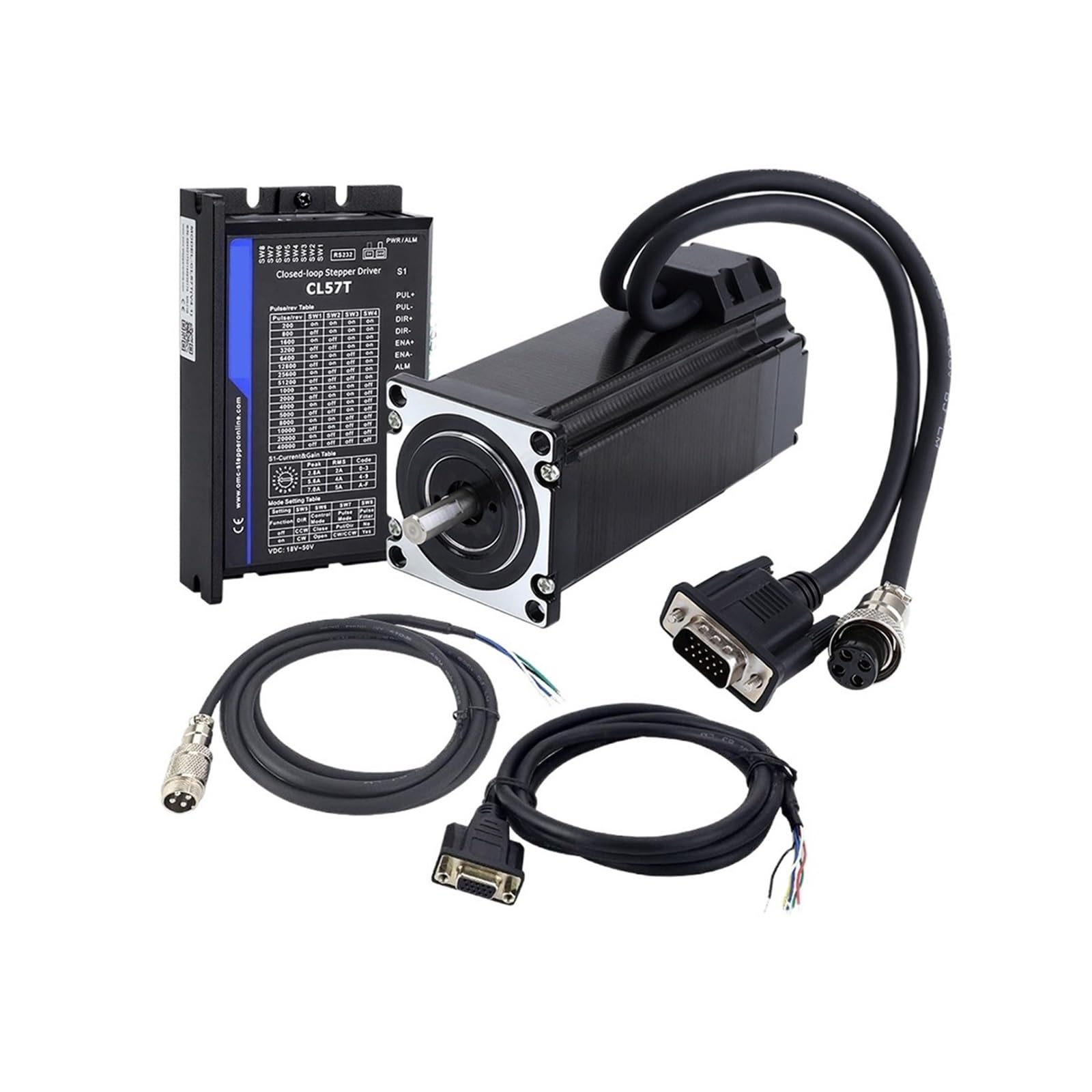 Kit servo Nema23 425oz.in encoder electronic starter CL57T V4.0