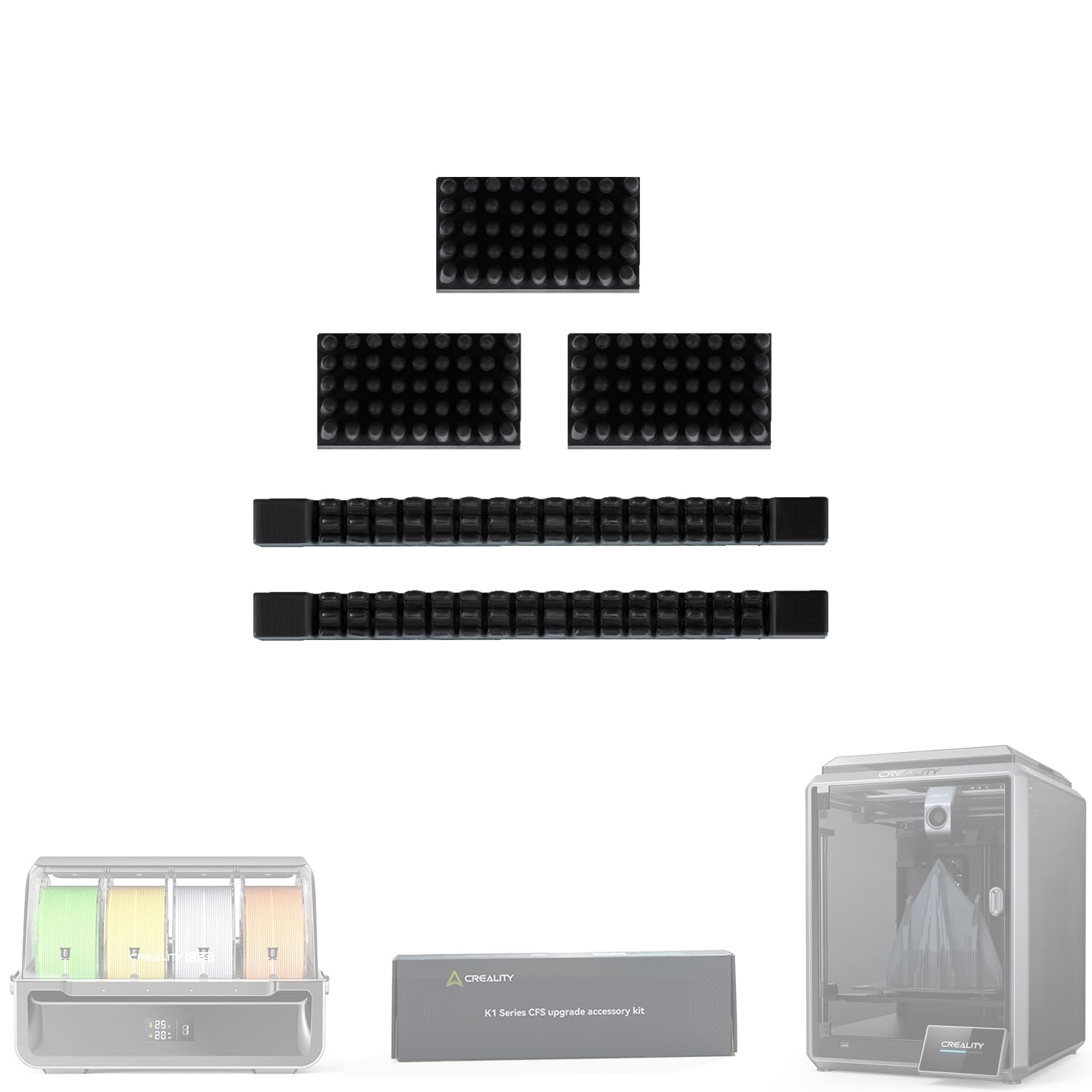 Creality CFS Hub Idler Pulley Assembly (4.33×21.96×21.99) – Original Replacement for Creality Filament System (CFS) – 3D Printer Accessories