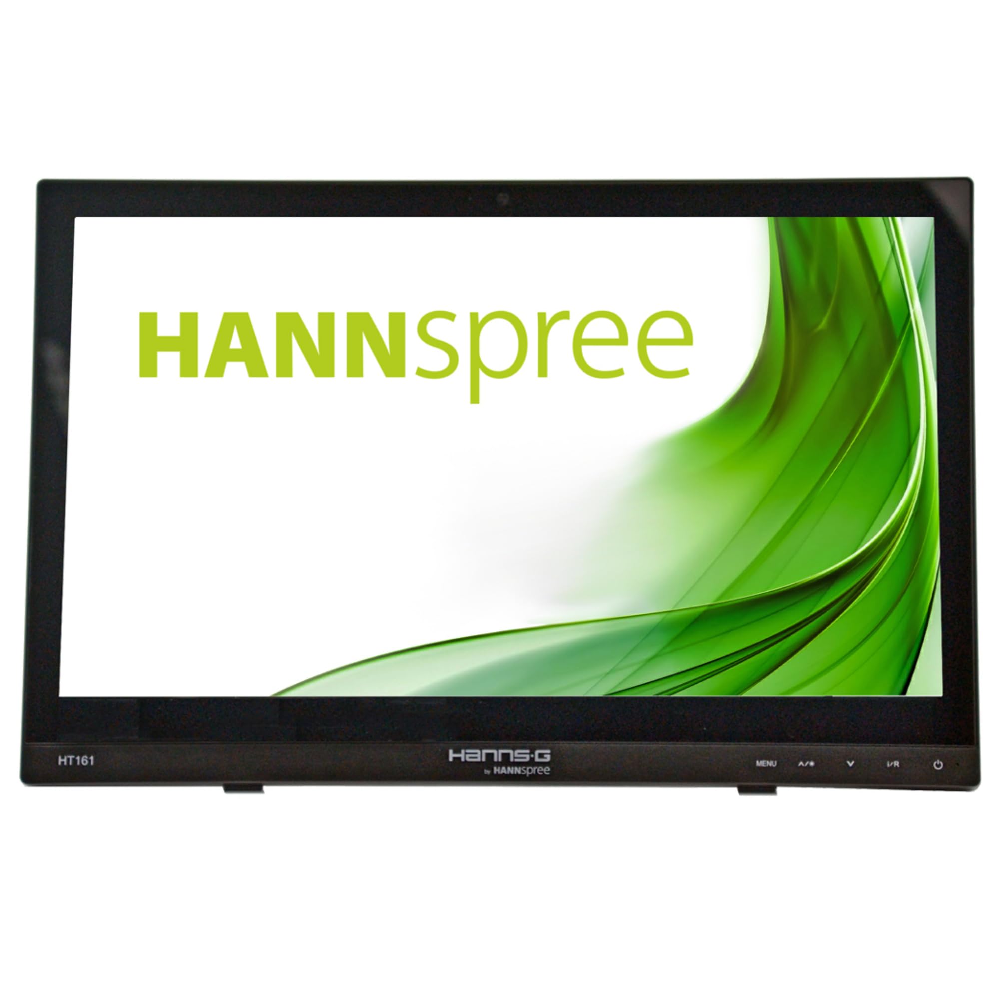 HANNspree HT161HNB Monitor Touchscreen HDMI con Schermo Multi-Touch da 15,6 pollici, Nero