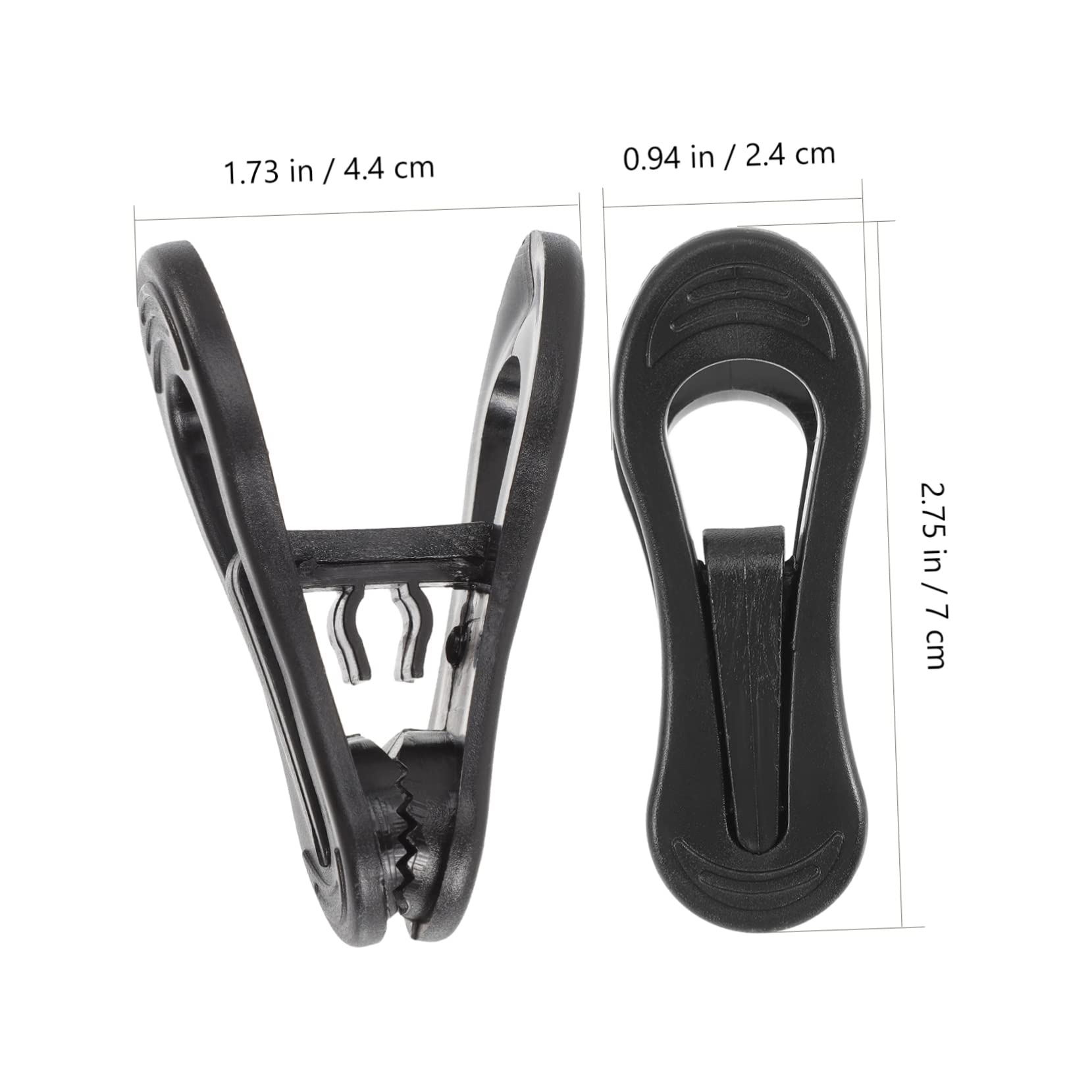 Cabilock 50pezzi Mollette per Bucato in Plastica Multiuso Clip per Grucce Rotonde Robuste e Resistenti per Vestiti Pantaloni Sciarpe e Organizzazione Armadio