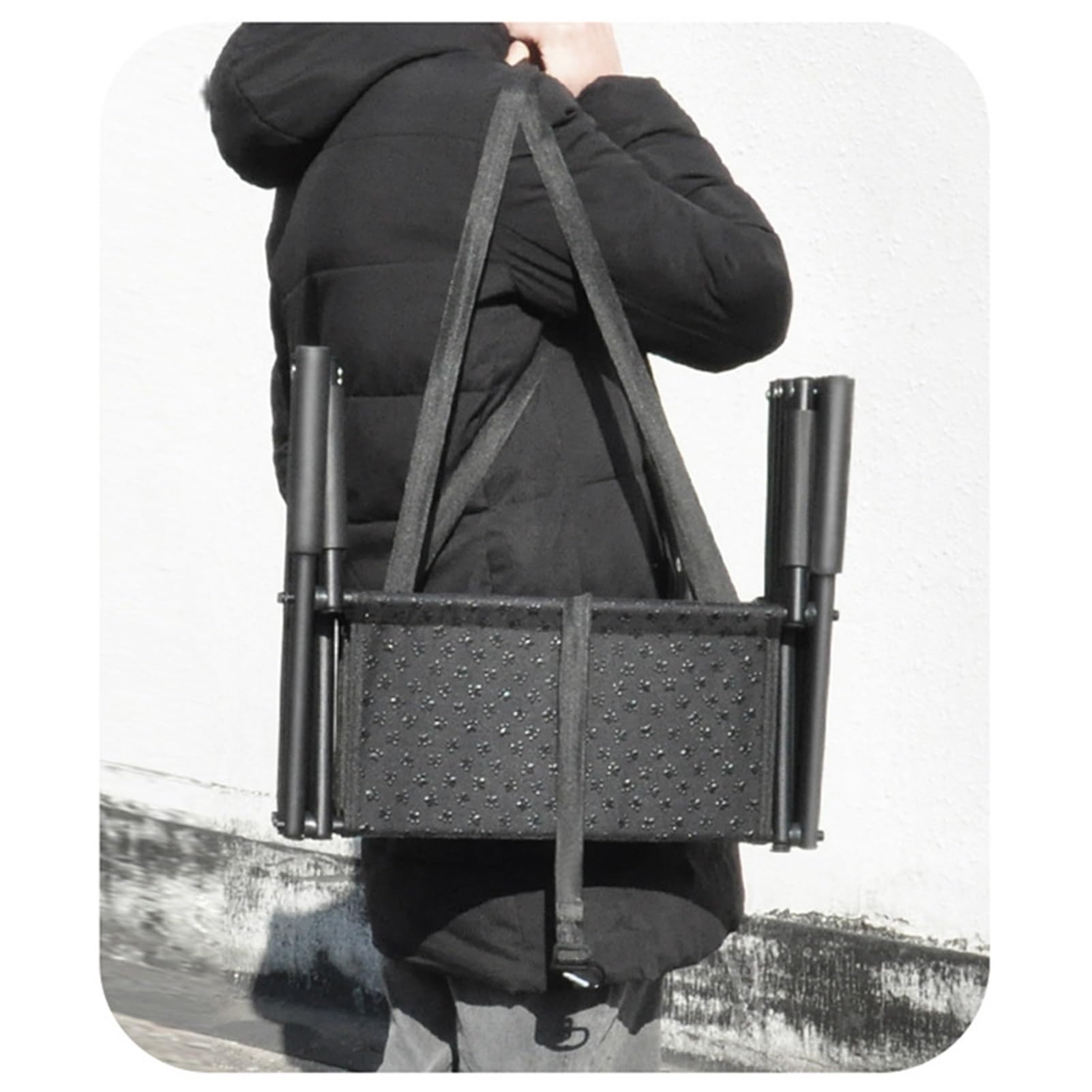 Rampa samochodowa dla psów, 4-stopniowa drabina dla psów dla średnich i dużych psów, lekka drabina dla psów, składana rampa dla psów, aluminiowa chowana rampa dla zwierząt domowych