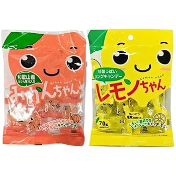 みかんちゃん Amazon.co.jp: 川口製菓 みかんちゃん 70g 1袋 レモンちゃん