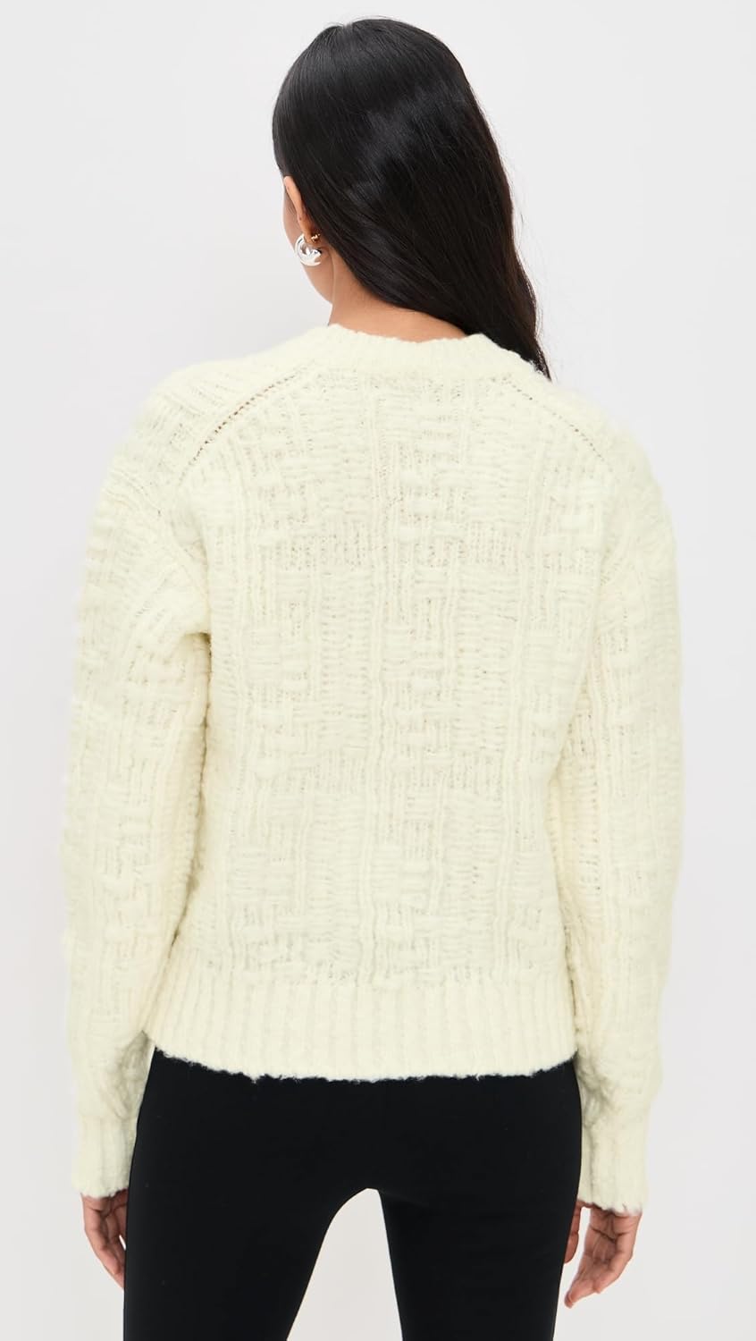 Helmut Lang Women's Textured Crewneck Sweater - Image 4