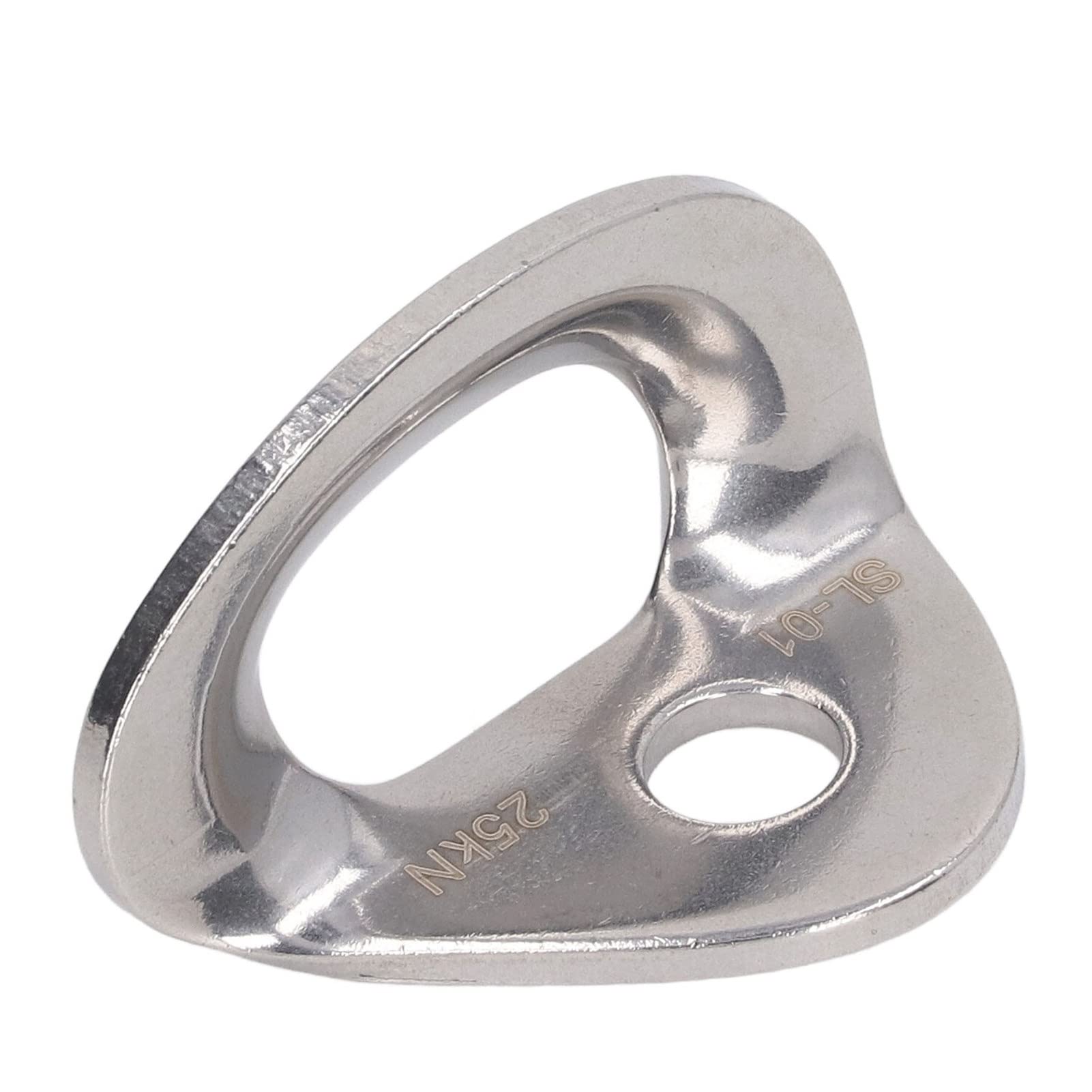 Portable Stainless Steel Climbing Cosquero to Descend Quickly and, 10 Piece Stainless Steel Climbing Anchors for Large Altitude