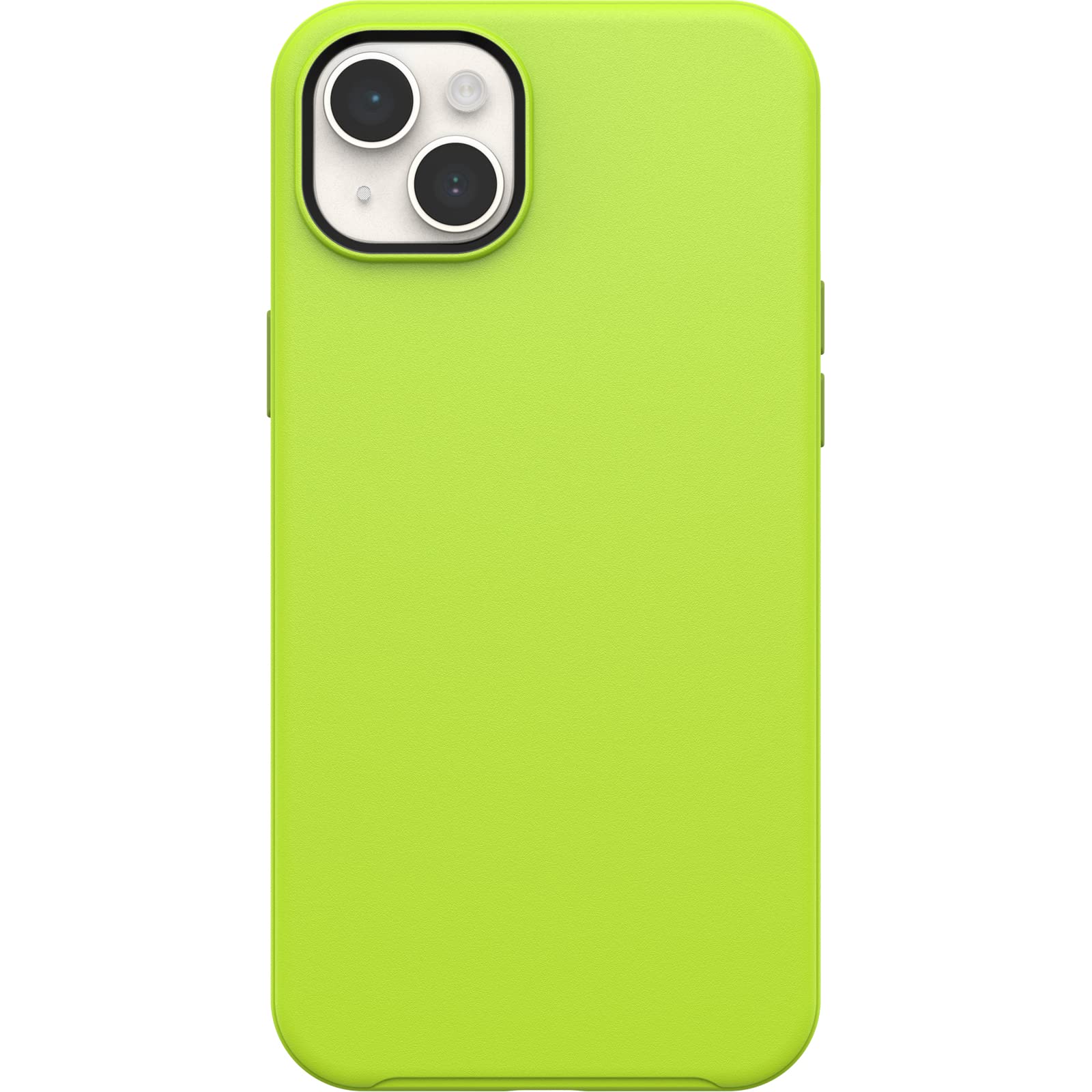 OtterBox Cover per iPhone 14 Plus Symmetry+ con MagSafe, resistente a shock e cadute;sottile, testata 3x vs le norme MIL-STD 810G, protezione antimicrobica, Verde