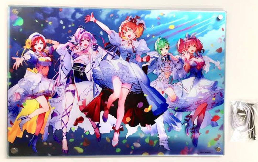 マクロスΔ　メインビジュアルアクリルパネル マクロスΔメインビジュアルアクリルパネル