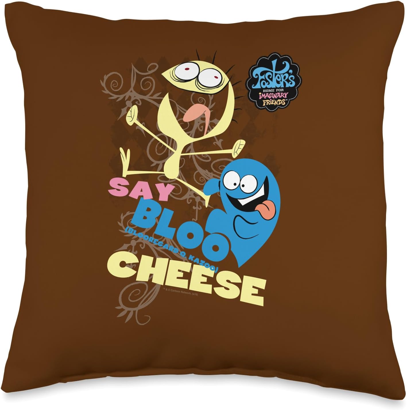 Foster's Home For Imaginary Friends Dancing Friends Throw Pillow