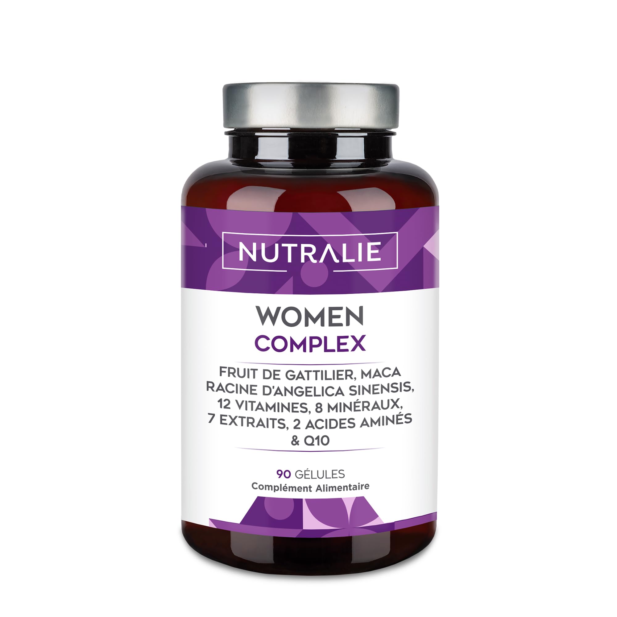 Multivitamines Femme - Complexe +20 vitamines et minéraux - Régule l'activité ho