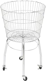 HUBERT Dump Bin Round Chrome Wire - 20