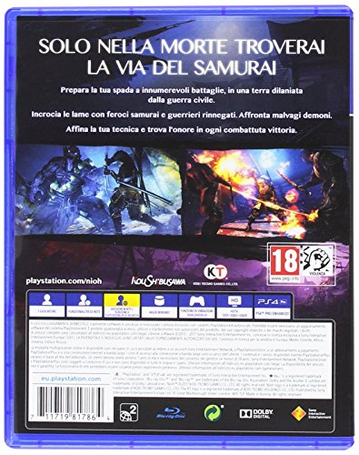 Nioh Playstation 4 Sony Playstation 4 Pro - vue 3